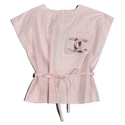Chanel 60 24c Coco Rose Blanc Blouse Top 42 — view 2