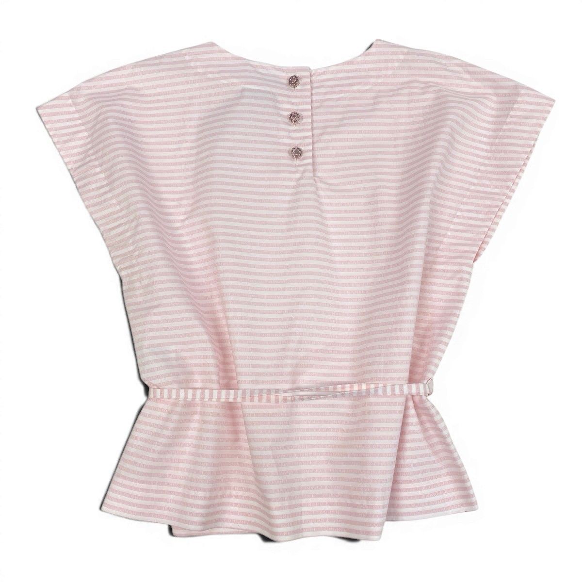 Chanel 60 24c Coco Rose Blanc Blouse Top 42 — view 3