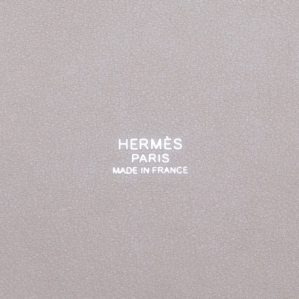 Hermes Picotin Lock PM Cargo Toilego Elan Shoulder Bag Ivory Gray Ju Etoupe Ecru — view 5