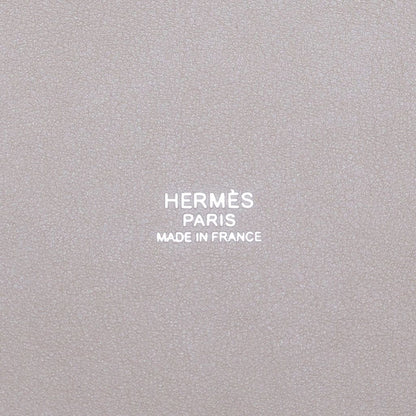 Hermes Picotin Lock PM Cargo Toilego Elan Shoulder Bag Ivory Gray Ju Etoupe Ecru — view 5