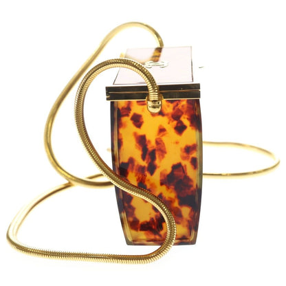 Chanel Shoulder Bag Mini Brown Gold — view 3