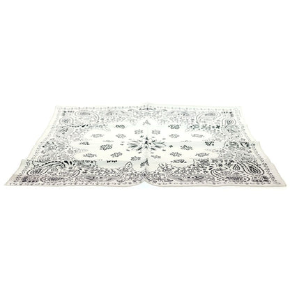 Chrome Hearts Silk Bandana Scarf White — view 3