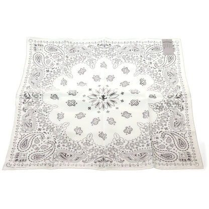 Chrome Hearts Silk Bandana Scarf White — view 2