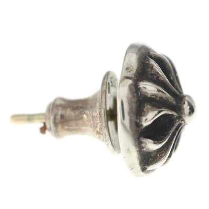 Chrome Hearts Stud Crsbll Cross Ball Earrings Silver — view 4