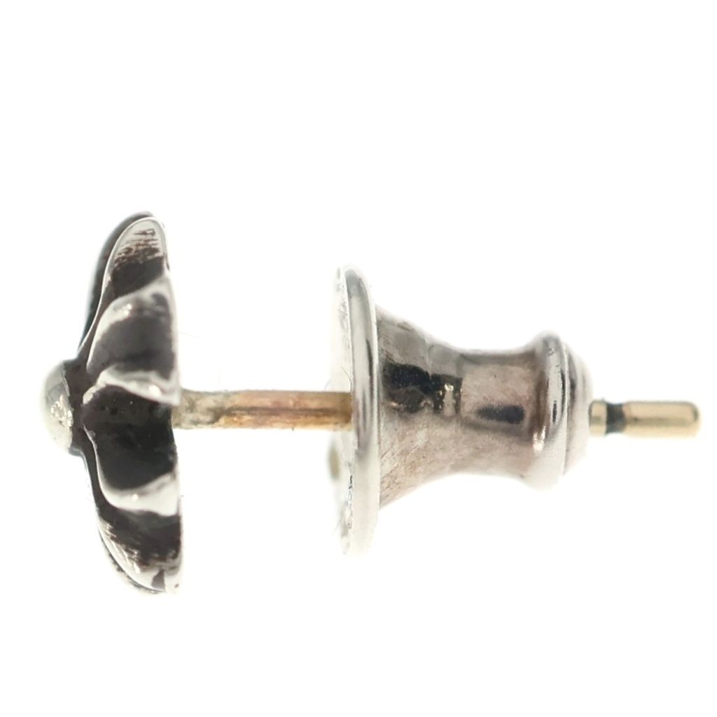 Chrome Hearts No2 CH Pls CH Plus Stud Earrings Silver — view 3