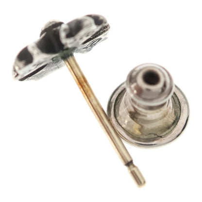 Chrome Hearts No2 CH Pls CH Plus Stud Earrings Silver — view 5