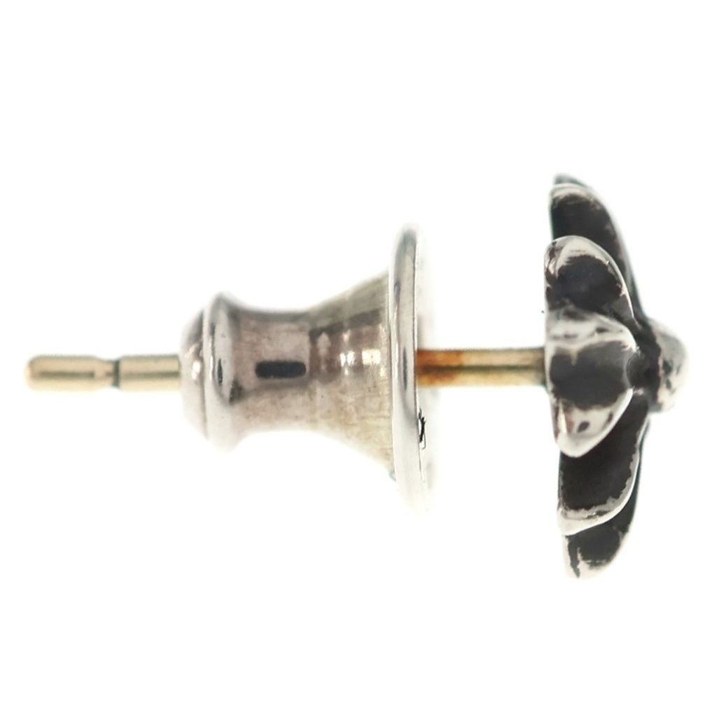 Chrome Hearts No2 CH Pls CH Plus Stud Earrings Silver — view 4