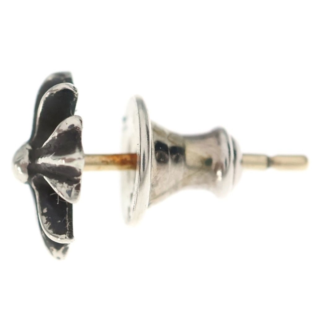 Chrome Hearts No2 CH Pls CH Plus Stud Earrings Silver — view 3