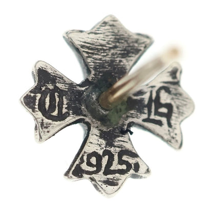 Chrome Hearts No2 CH Pls CH Plus Stud Earrings Silver — view 6