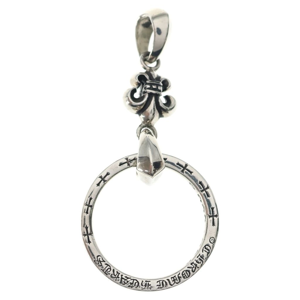 Chrome Hearts Ewlp Ntfl Flare Motif Pendant Silver