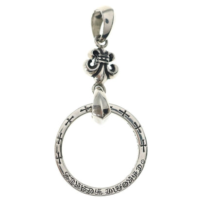 Chrome Hearts Ewlp Ntfl Flare Motif Pendant Silver