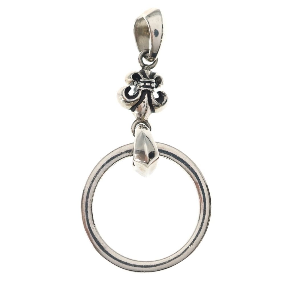 Chrome Hearts Ewlp Ntfl Flare Motif Pendant Silver — view 2