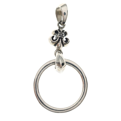 Chrome Hearts Ewlp Ntfl Flare Motif Pendant Silver — view 2