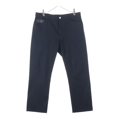 Hermes Cotton Series Button Fly Denim Pants Black