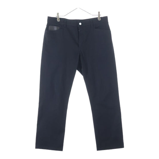 Hermes Cotton Series Button Fly Denim Pants Black