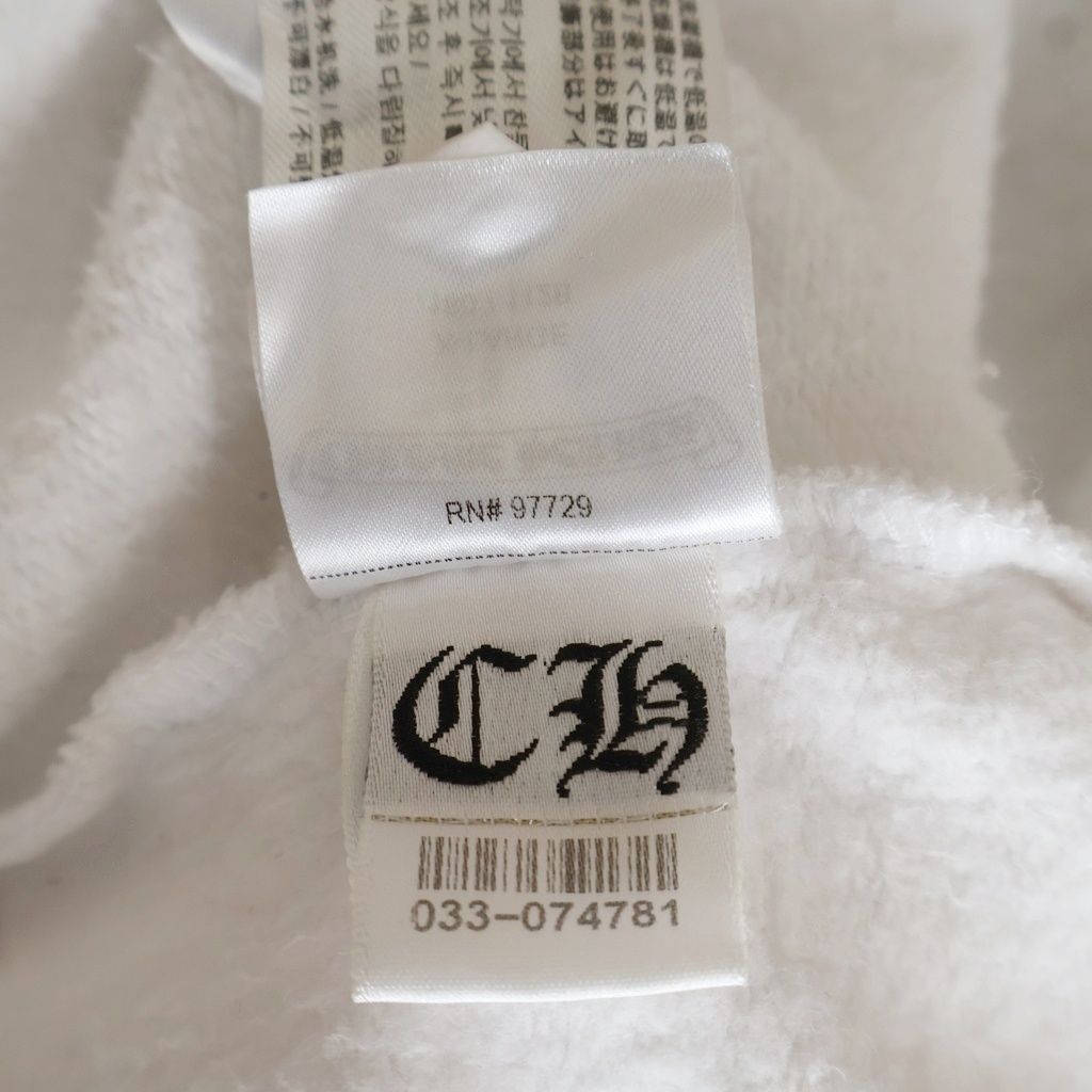 Chrome Hearts Flrl Crs Horseshoe L S Back Horse Sleeve Floral Long T-Shirt White — view 8