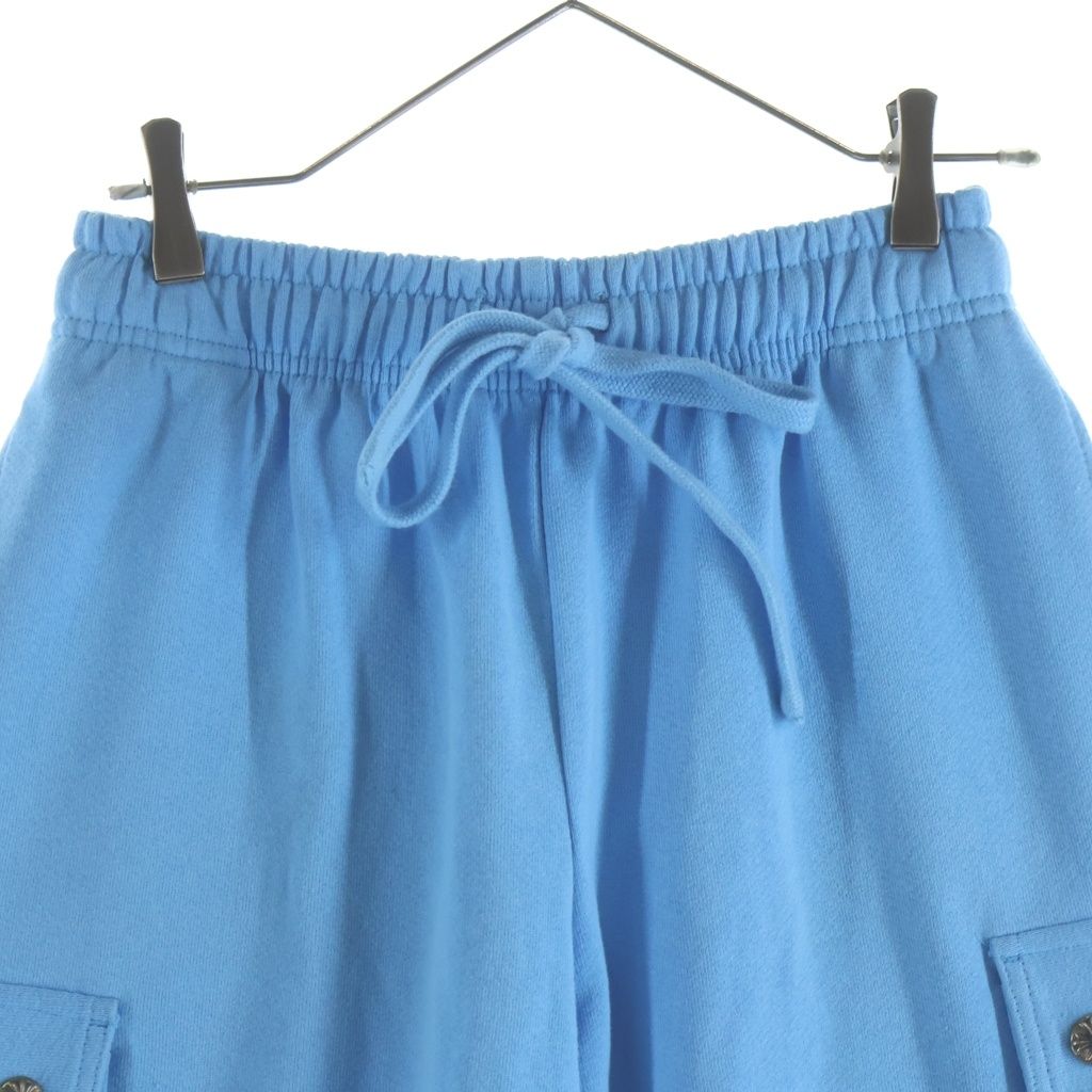 Chrome Hearts Matty Boy Shorts Boy Logo Print Sweatshirt Cargo Blue — view 3