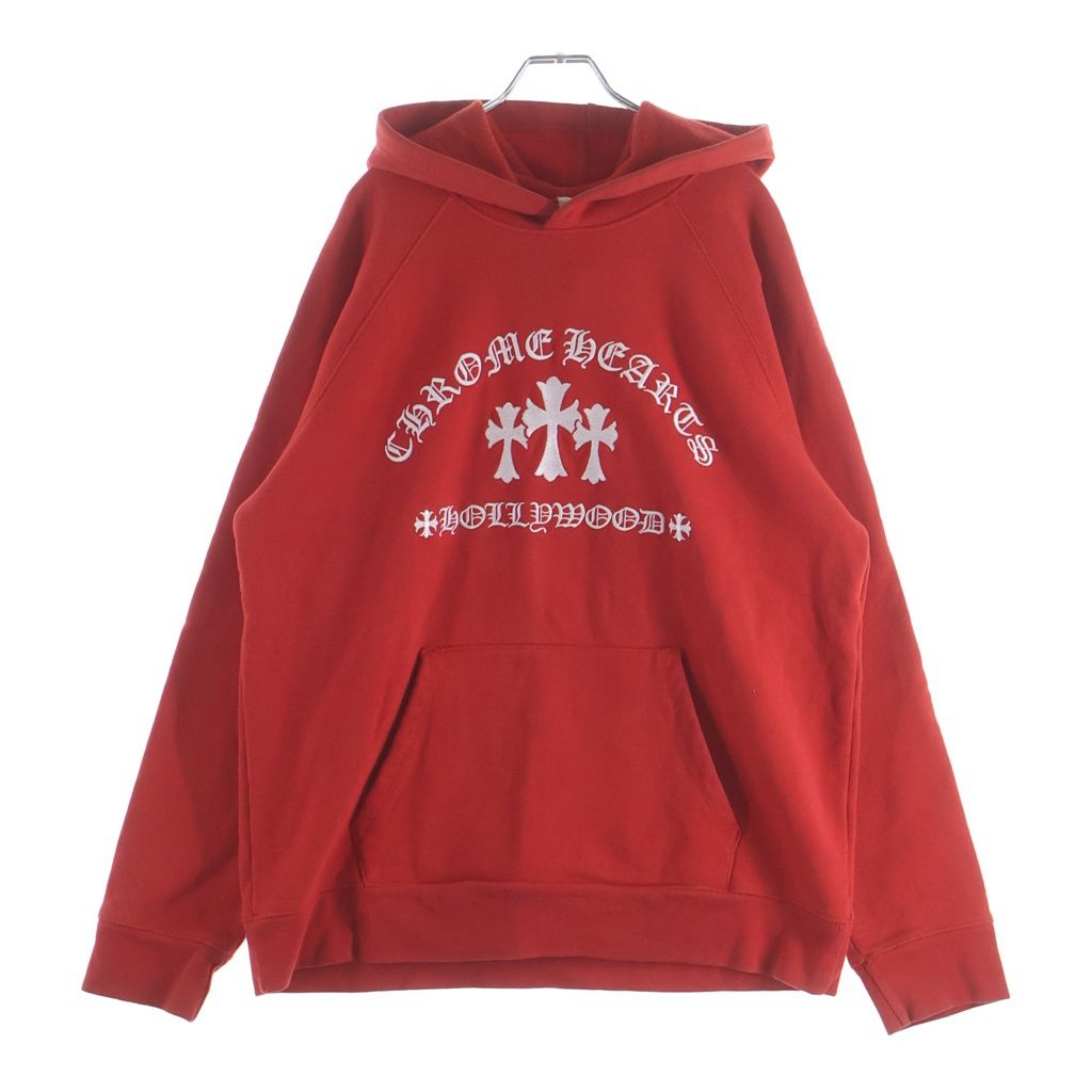 Chrome Hearts Sailin on HD Plvr Chsmr Cemetery Embroidery Sweatshirt Pullover