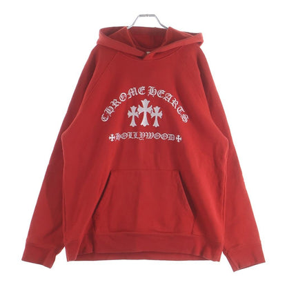 Chrome Hearts Sailin on HD Plvr Chsmr Cemetery Embroidery Sweatshirt Pullover