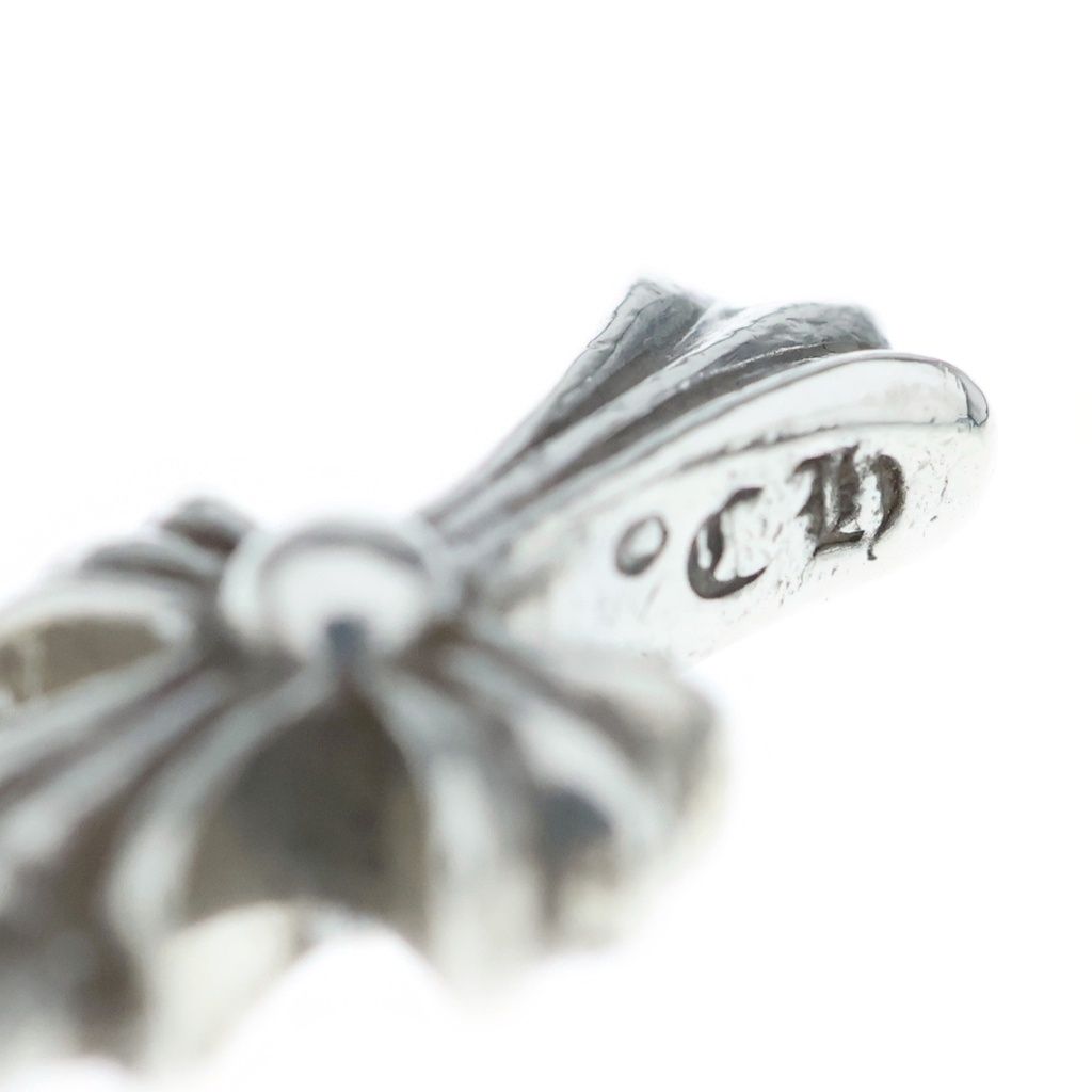 Chrome Hearts Crs Baby Fat Cross Pendant Silver — view 5