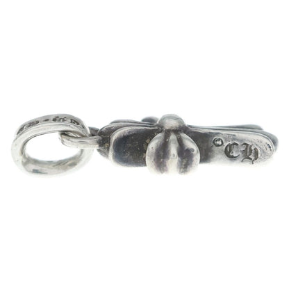 Chrome Hearts Crs Baby Fat Cross Pendant Silver — view 3
