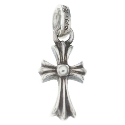 Chrome Hearts Crs Baby Fat Cross Pendant Silver