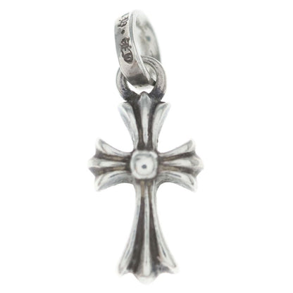 Chrome Hearts Crs Baby Fat Cross Pendant Silver — view 2