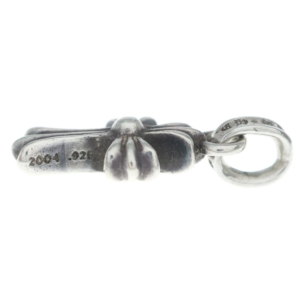 Chrome Hearts Crs Baby Fat Cross Pendant Silver — view 4