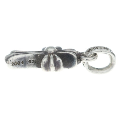 Chrome Hearts Crs Baby Fat Cross Pendant Silver — view 4