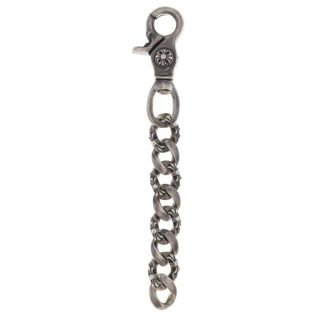 Chrome Hearts Clp Chn Fancy-l Long Fancy Link Key Chain Silver