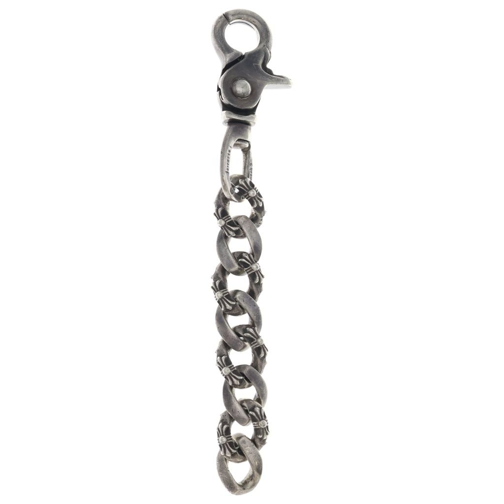 Chrome Hearts Clp Chn Fancy-l Long Fancy Link Key Chain Silver — view 2