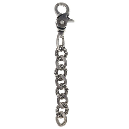 Chrome Hearts Clp Chn Fancy-l Long Fancy Link Key Chain Silver — view 2