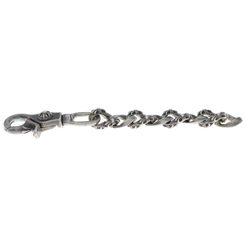 Chrome Hearts Clp Chn Fancy-l Long Fancy Link Key Chain Silver — view 3