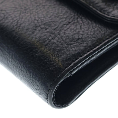 Chrome Hearts Wave Leather Wallet Black — view 5