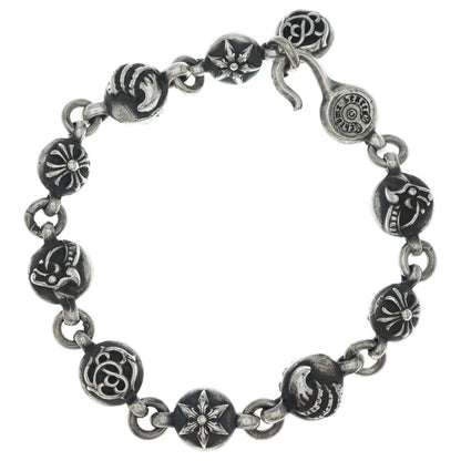 Chrome Hearts No2 Multi Ball Bracelet Silver