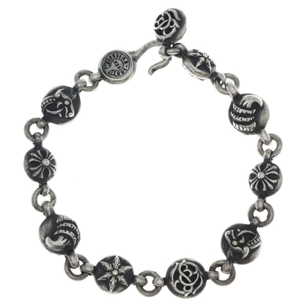 Chrome Hearts No2 Multi Ball Bracelet Silver — view 2