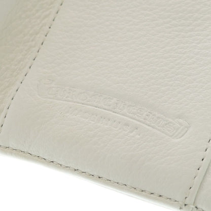 Chrome Hearts Wave Mini Leather Wallet White — view 6