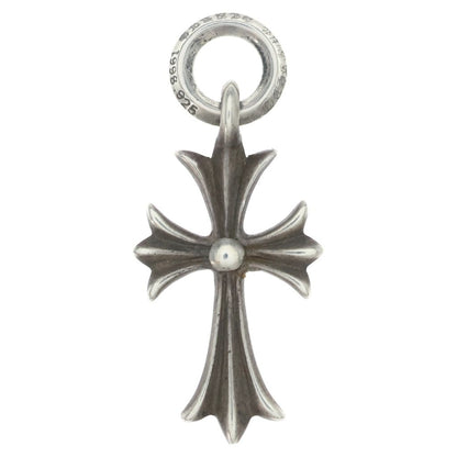 Chrome Hearts Tiny CH Cross Charm Pendant Silver — view 2
