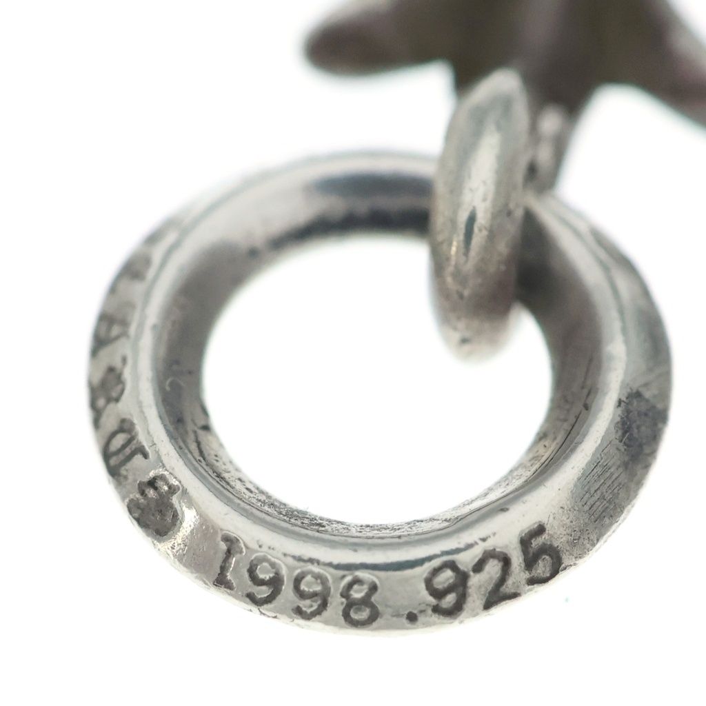 Chrome Hearts Tiny CH Cross Charm Pendant Silver — view 6