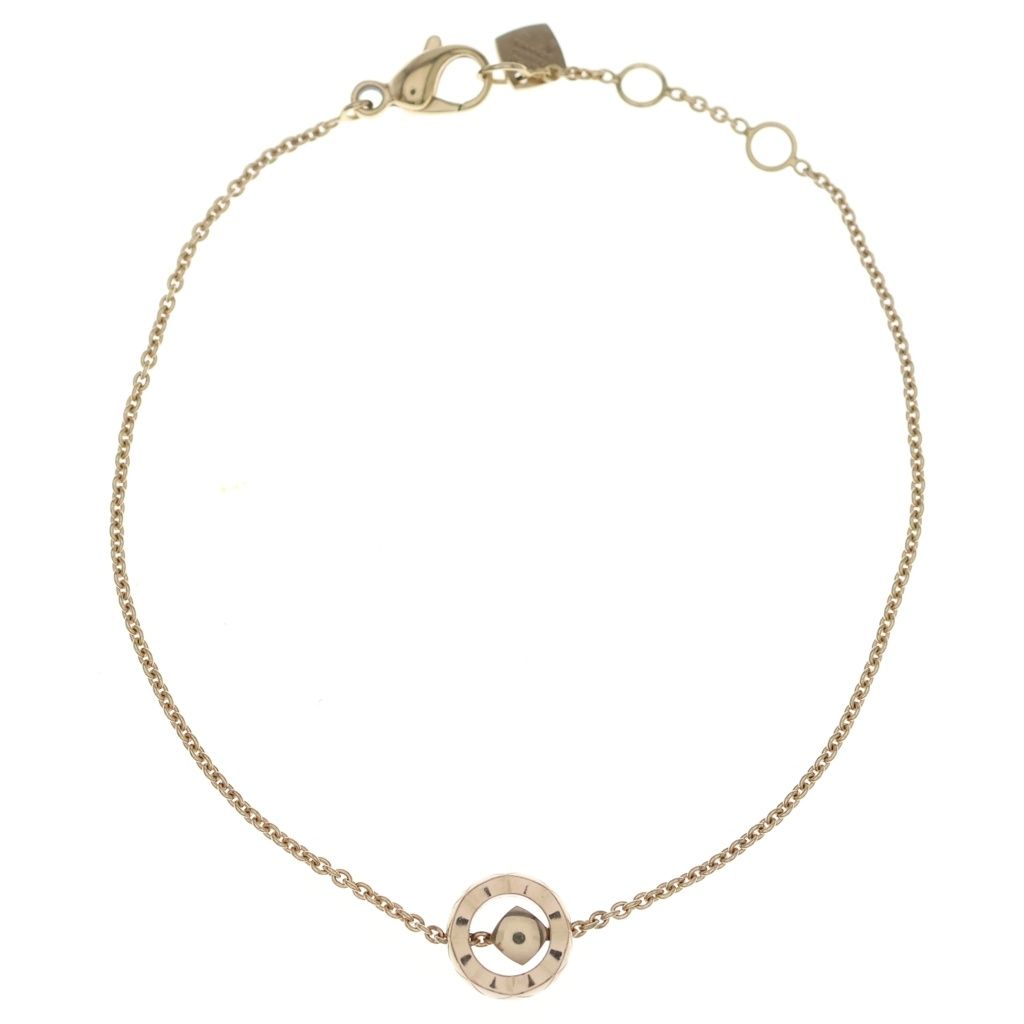 Chanel Coco Crush Collection Bracelet 18k Beige Gold Ruby — view 2