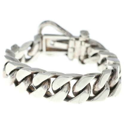 Hermes Vintage Boucle Selier GM Book le Cellier GM Bracelet Silver — view 2