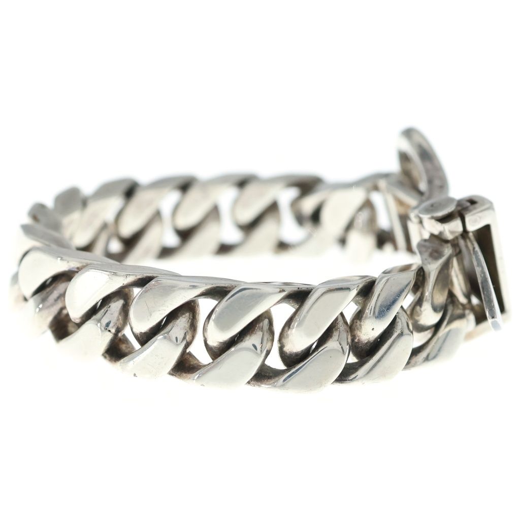 Hermes Vintage Boucle Selier GM Book le Cellier GM Bracelet Silver — view 3
