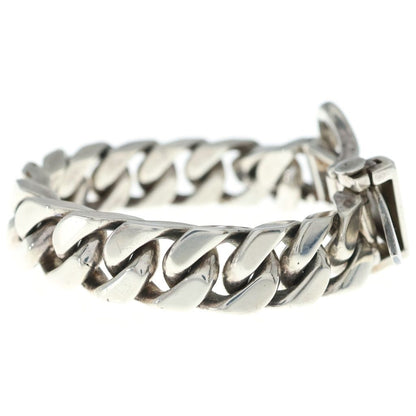 Hermes Vintage Boucle Selier GM Book le Cellier GM Bracelet Silver — view 3