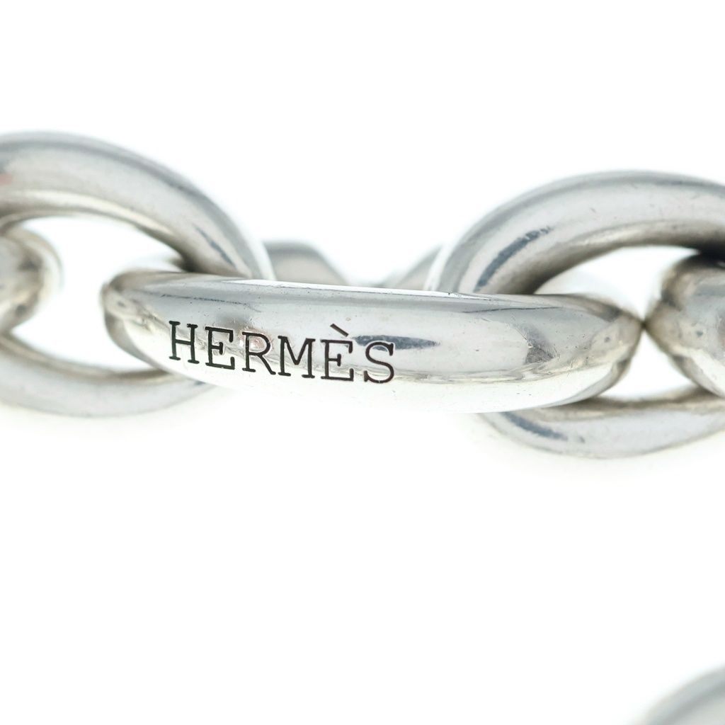 Hermes Acrobat GM Chain Bracelet Silver — view 5