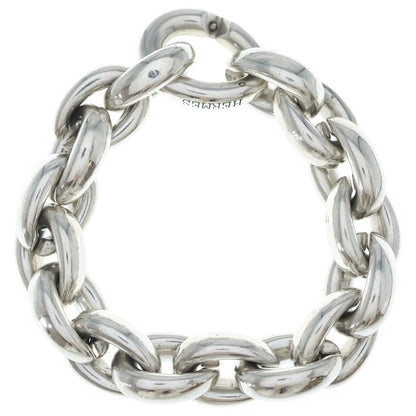 Hermes Acrobat GM Chain Bracelet Silver — view 2
