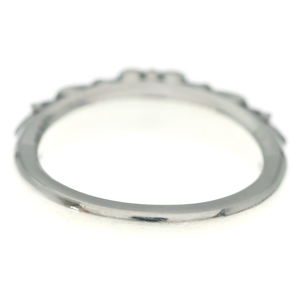 Chrome Hearts Baby Classic Floral Black Sling Silver Ring — view 2