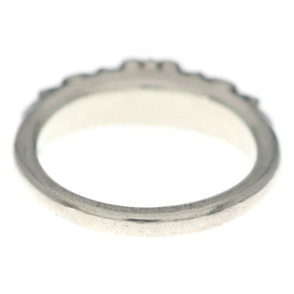 Chrome Hearts Baby Classic Floral Black Sling Silver Ring — view 2
