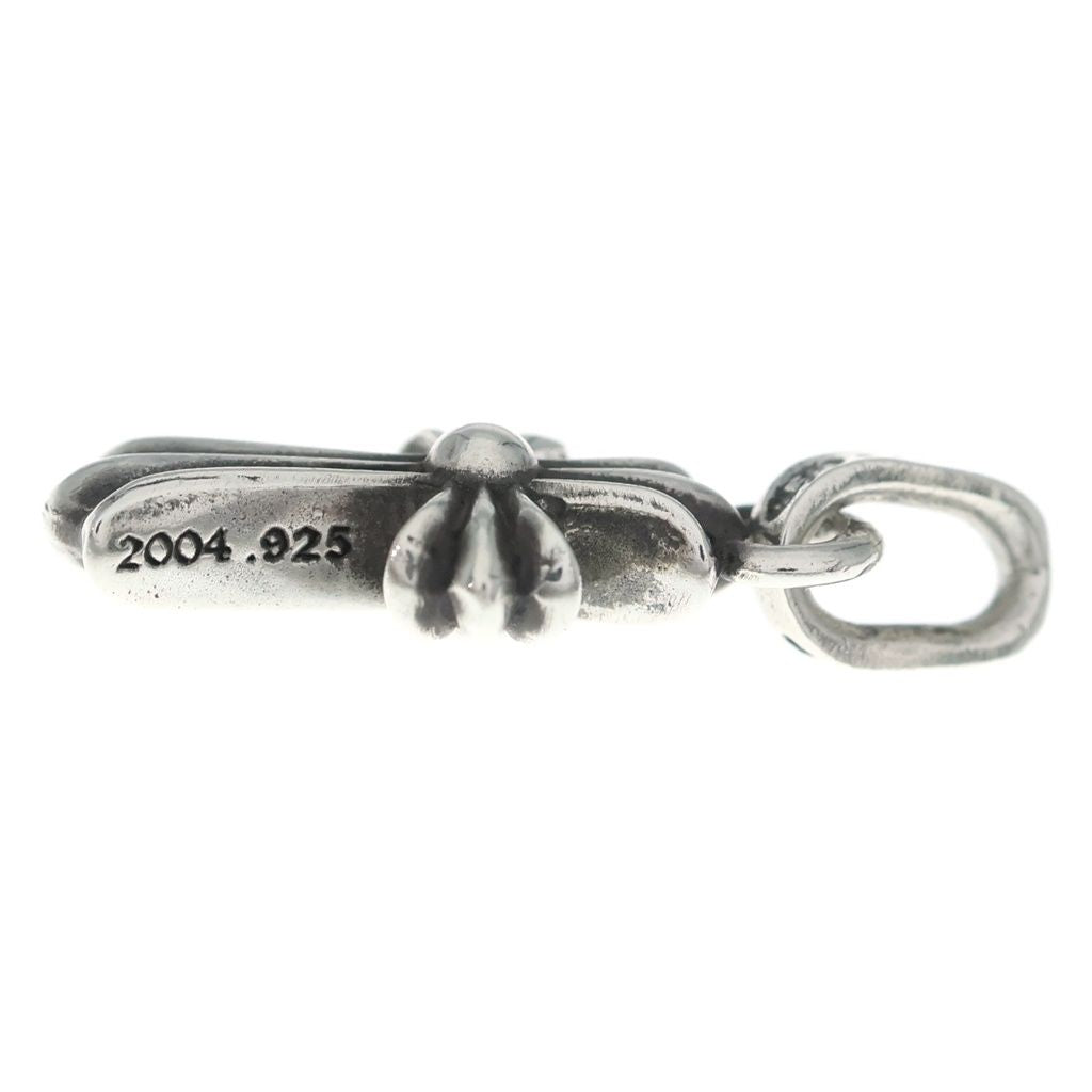 Chrome Hearts Crs Baby Fat Cross Pendant Silver — view 4
