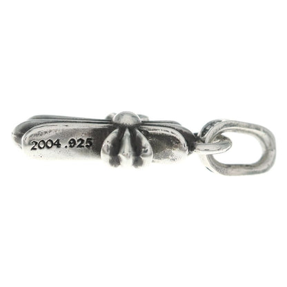 Chrome Hearts Crs Baby Fat Cross Pendant Silver — view 4