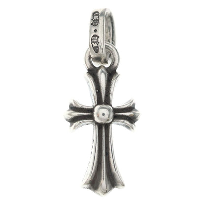 Chrome Hearts Crs Baby Fat Cross Pendant Silver — view 2
